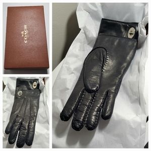 Coach Leather Gloves